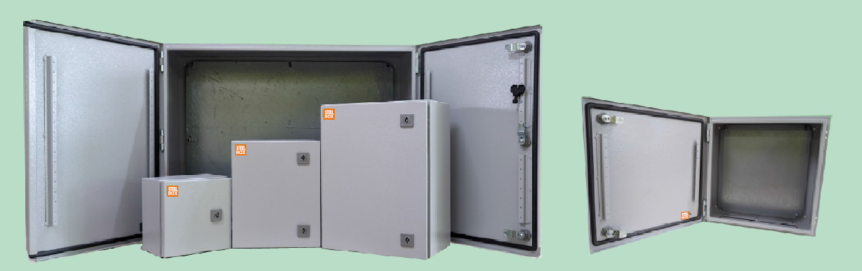 Steel Box Enclosures | Wall-Mounted CRCA Electrical Boxes India